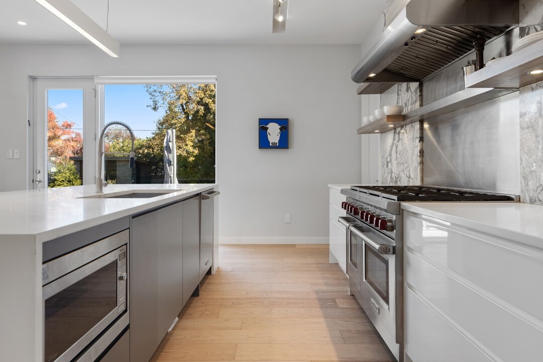 modern celebrity kitchen