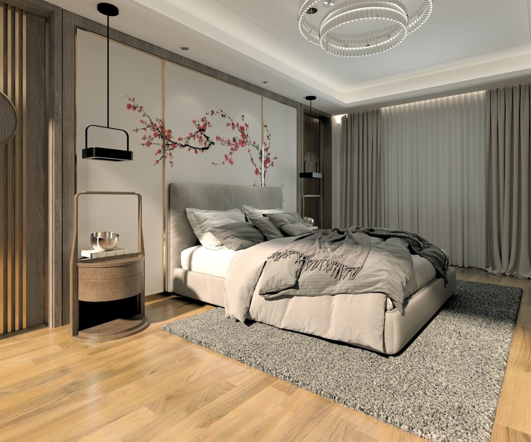 elegant bedroom interior