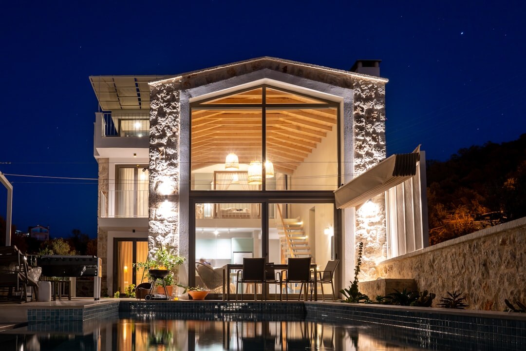 luxury villa exterior